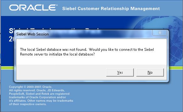 Initialize with Server